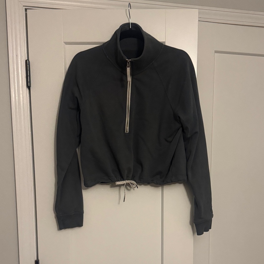 Vuori Gray Quarter-Zip Pullover